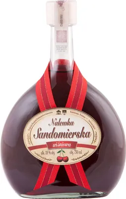 Obrázok produktu pre Likér Nalewka Sandomierska višnová 750 ml