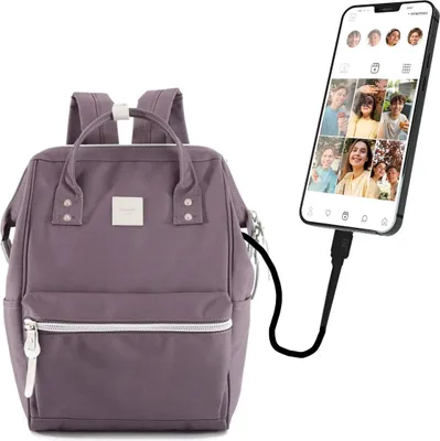 Image de Sac à dos spacieux pour ordinateur portable avec port USB - Himawari