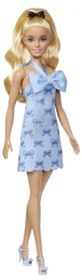 Produktbild von Mattel Barbie Fashionista Puppe - Blue Bows