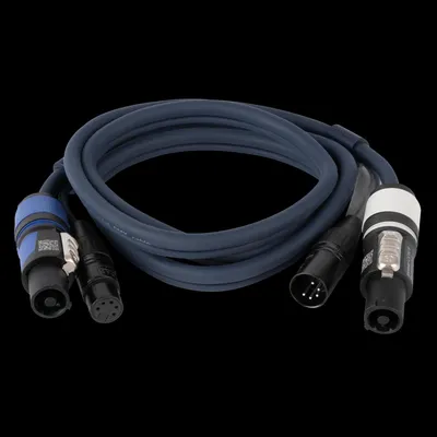 Produktbild von DAP FP18 Hybrid Cable - powerCON & 5-pin XLR - DMX / Power DMX & Strom - 150 cm