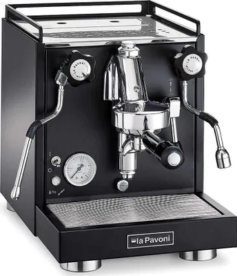 Produktbild von La Pavoni New Cellini Classic black Siebträger Espressomaschine LPSCCB01EU