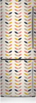 Produktbild von Magnete Küche Kühlschrank Kühlschrankmagnete 60x205 cm - Zweige und Blätter