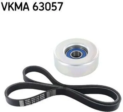 Produktbild von SKF VKMA 63057 Keilrippenriemensatz für HONDA CIVIC VIII Hatchback (FN, FK)