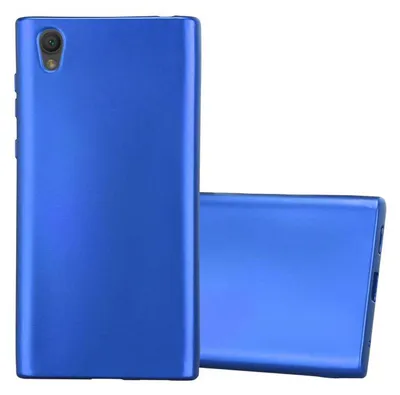 Produktbild von Cadorabo Schutzhülle für Sony Xperia L1 Hülle in Blau Handyhülle TPU Silikon Etui Cover Case