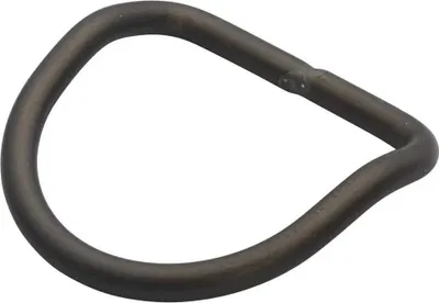 Immagine prodotto di Anello Oms a 45 gradi 5 Cm Nero Nero Taglia Unica