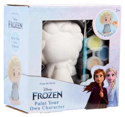 Obrázek produktu pro Sádrová figurka Frozen od Disney, určená k malování