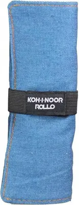 Produktbild von Piórnik etui jeans jasnoniebieski