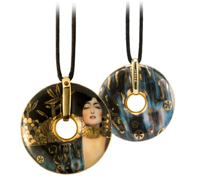 Immagine prodotto di Goebel Gustav Klimt - Judith I (Halskette, Hartporzellan)