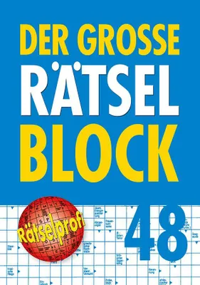 Produktbild von Der große Rätselblock 48