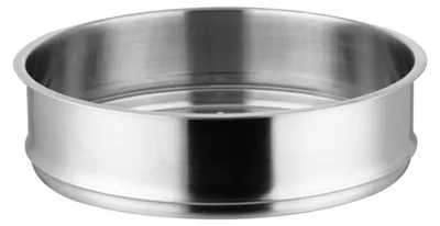 Productafbeelding van Stoompan stoommand stoominzet - 28 cm - Roestvrij staal - Zilver