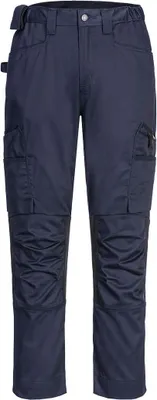 Immagine prodotto di Pantaloni da lavoro elasticizzati Portwest CD881 WX2 blu scuro taglia 28