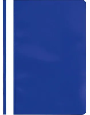Produktbild von 25 Schnellhefter PP Kunststoff Hefter blau