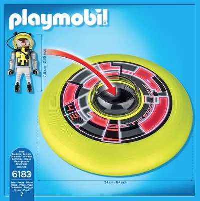 Produktbild von 6183 Super-Wurfscheibe Astronaut