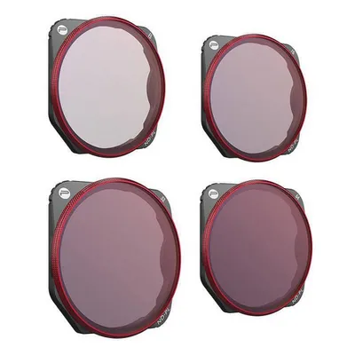 Zdjęcie produktu dla Zestaw 4 filtrów PGYTECH ND-PL 8/16/32/64 do DJI Mavic 3 / Mavic 3 CINE (P-26A-034)