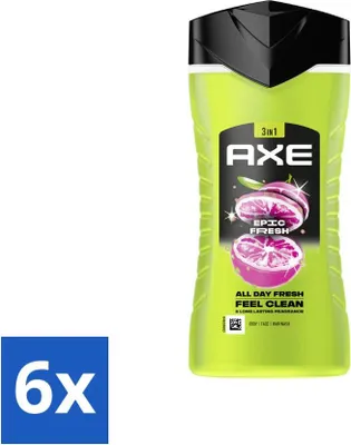 Produktbild von Axe 3-in-1 Duschgel Epic Fresh 250 ml - Vorteilspack - 6 Stücke