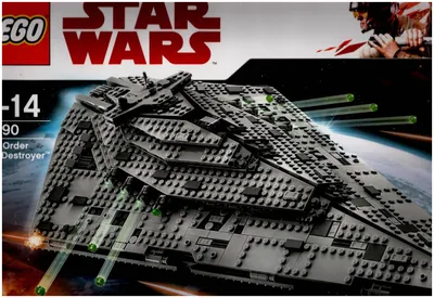 Produktbild von LEGO Star Wars 75190 - First Order Star Destroyer