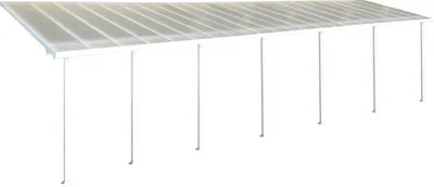 Produktbild von Palram - Canopia Aluminium Terrassenüberdachung Feria Weiß 295x1340x305 cm