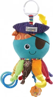 Immagine prodotto di TOMY Lamaze Play & Grow Capitan Calamaro, il polipo pirata