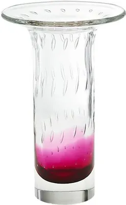 Produktbild von Vase Red Queen 29 cm, Rosa, aus Glas