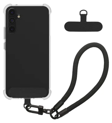 Zdjęcie produktu dla kwmobile KWM000021UI001C, Pokrowiec, Samsung, Galaxy A54 5G, Czarny, Przezroczysty