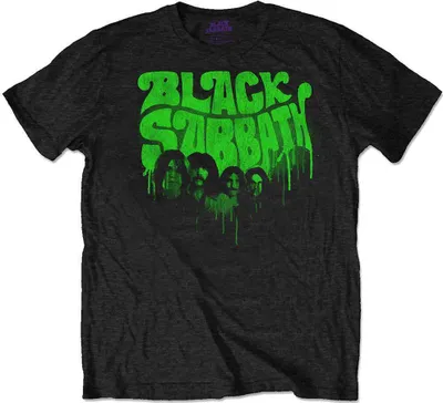 Obrázok produktu pre Black Sabbath Graffiti Black M Tričko