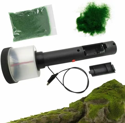 Produktbild von Profesionální elektrostatický blokovací stroj pro terénní úpravy Grass Applicator Flocking Machine pro statickou trávu