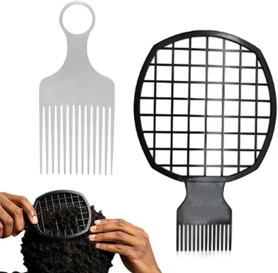 Productafbeelding van Afro-kam voor mannen voor ontwarren en stylen