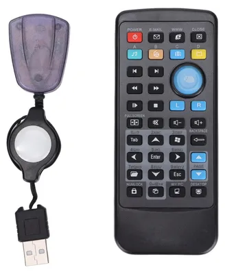 Obrázek produktu pro Dálkové ovládání USB přijímač PC počítač bezdrátový ovladač