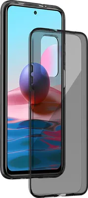 Produktbild von BigBen, Xiaomi Redmi 10 Hülle TPU vergilbungsfrei, Schwarz transparent