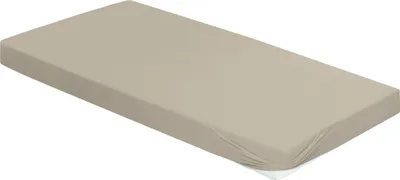 Produktbild von IRISETTE CLASSIC-JERSEY SPANNBETTTUCH JUPITER 0008  kiesel  150 x 200 cm