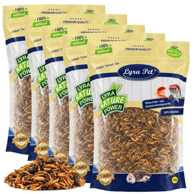 Zdjęcie produktu dla 10 kg Lyra Pet® Protein Boost Insect Mix - z mącznikami, krewetkami i konikami polnymi