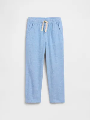 Produktbild von GAP Baby Leinenhose mit elastischem Bund, Kordelzug und schmal zulaufenden Beinen 3 Jahre