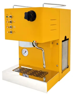 Produktbild von Quick Mill Pippa Espressomaschine gelb - Exklusiv bei Kaffee24