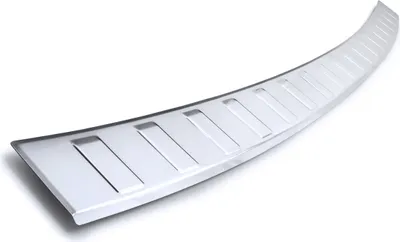 Produktbild von Ladekantenschutz mit Abkantung passend für Volvo XC60 2 II Edelstahl 07/2017-, Farbe:Silber