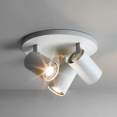 Produktbild von Astro Ascoli Triple  - 3 Light Triple Round Spotlight Weiß, GU10