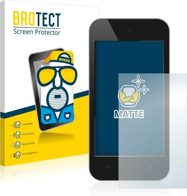 Produktbild von 2x BROTECT Schutzfolie für Standardgrößen mit 16.5 cm (6.5 Zoll) Displays 143 x 78 mm Displayschutz Displayschutzfolie Folie Matt Entspiegelungsfolie