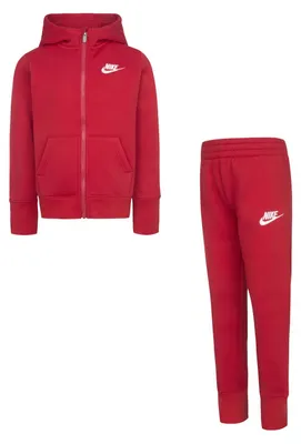 Obrázek produktu pro Dětská sada NIKE Sustainable Fz, barva Gym Red, velikost 2/3 roky