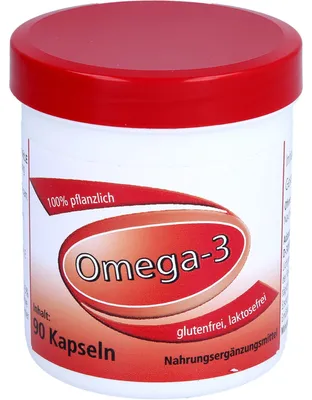 Produktbild von Omega-3 100% pflanzlich Gerimed, 90 St KAP