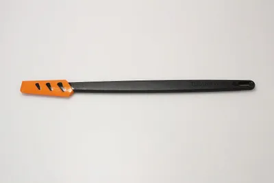 Produktbild von TUPPERWARE  Griffbereit Kleiner Top-Schaber schwarz-orange Teigspachtel schmal