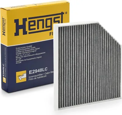 Image de Filtre d'habitacle à charbon actif Hengst pour Audi A4 A5 Q5 Porsche Macan