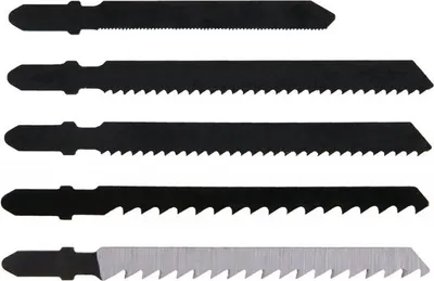 Produktbild von 5-teiliges Säge-Set für Holz, Metall, Kunststoff, Kupfer, kompatibel mit AEG, Bosch, Festo, Makita, Metabo, HOBBY