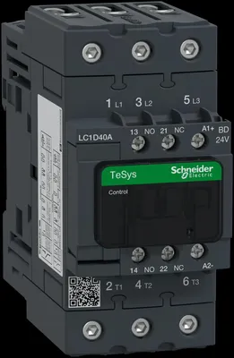Produktbild von SCHNEIDER ELECTRIC LC1D40ABD Leistungsschütz 1 St.