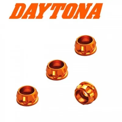 Obrázek produktu pro Konischer Zierring Alu Orange 6mm 4Stck