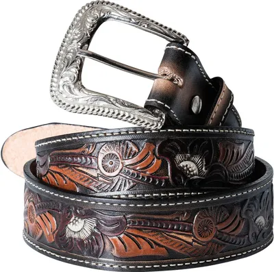 Produktbild von Ledergürtel Westerngürtel Cowboygürtel »WG-98« Braun