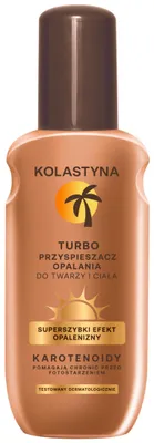 Image de Kolastyna Sun, accélérateur de bronzage Turbo pour le visage et le corps, 150 ml