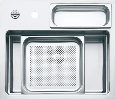 Produktbild von Naber, waterstation® cubic 600. Einbauspüle, Edelstahl  - Einbauspülen