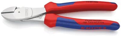 Obrázek produktu pro Vysoce výkonné boční kleště Knipex, pochromované, 200 x 52 x 21 mm, 1 ks.