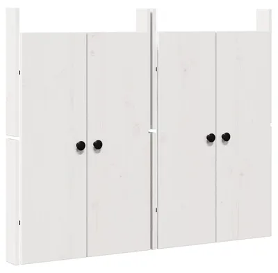 Produktbild von vidaXL Küchentür MEPPEL 2 pcs Weiß 50 x 9 x 82 cm Massivholz Kiefer