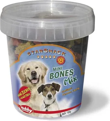 Produktbild von Nobby StarSnack Mini Bones "Mix" : 500g Inhalt: 500g