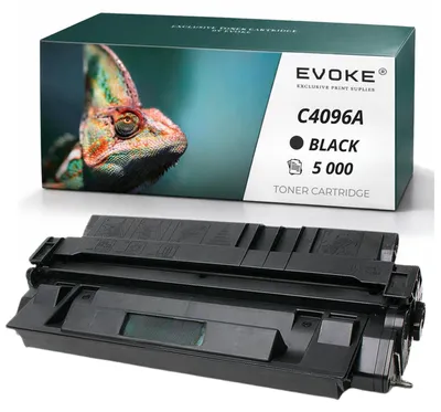 Obrázok produktu pre Evoke tonériová kazeta kompatibilná s tlačiarňou HP 96A C4096A, čierna, výtlačnosť 5 000 strán, kompatibilná s modelmi LJ 2100, 2100M, 2100SE, 2100TN, 2100XI
